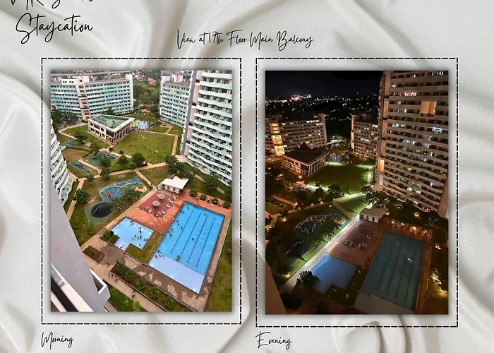 Qc - Cozy With Free Pool Access & Near Malls&dining 4* Manila
